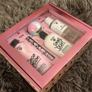 Pink beauty box